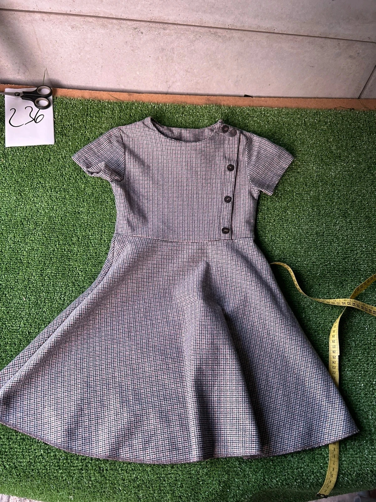 Robe grise vintage Zara